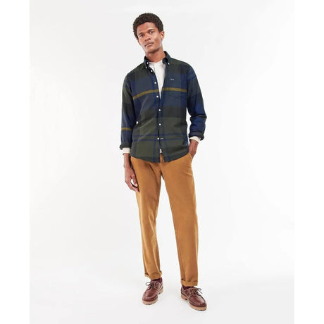 Camicia BARBOUR Uomo dunoon tailored Verde