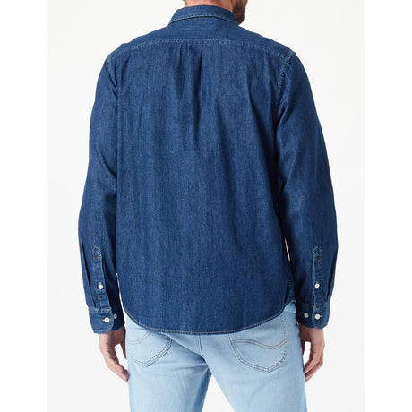 Camicia LEE Uomo button down mid stone Denim
