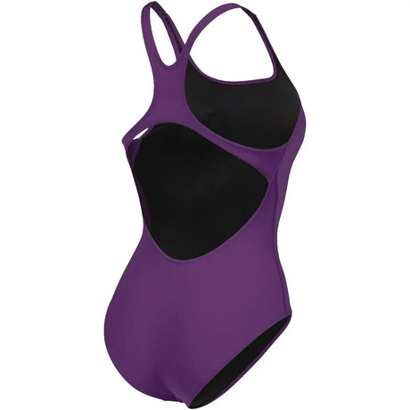 Costume Sportivo ARENA Donna team swimsuit swim pro solid Viola ARENA  Angolo dello Sport