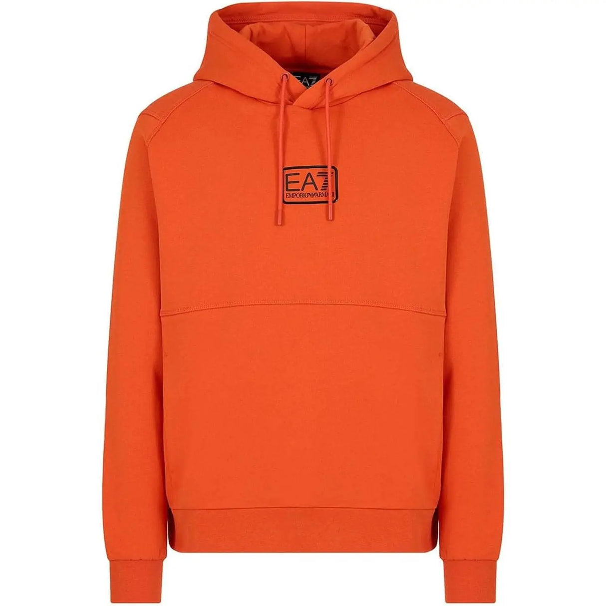 Felpa EA7 Uomo Arancione