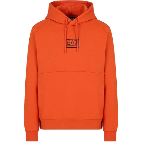 Felpa EA7 Uomo Arancione