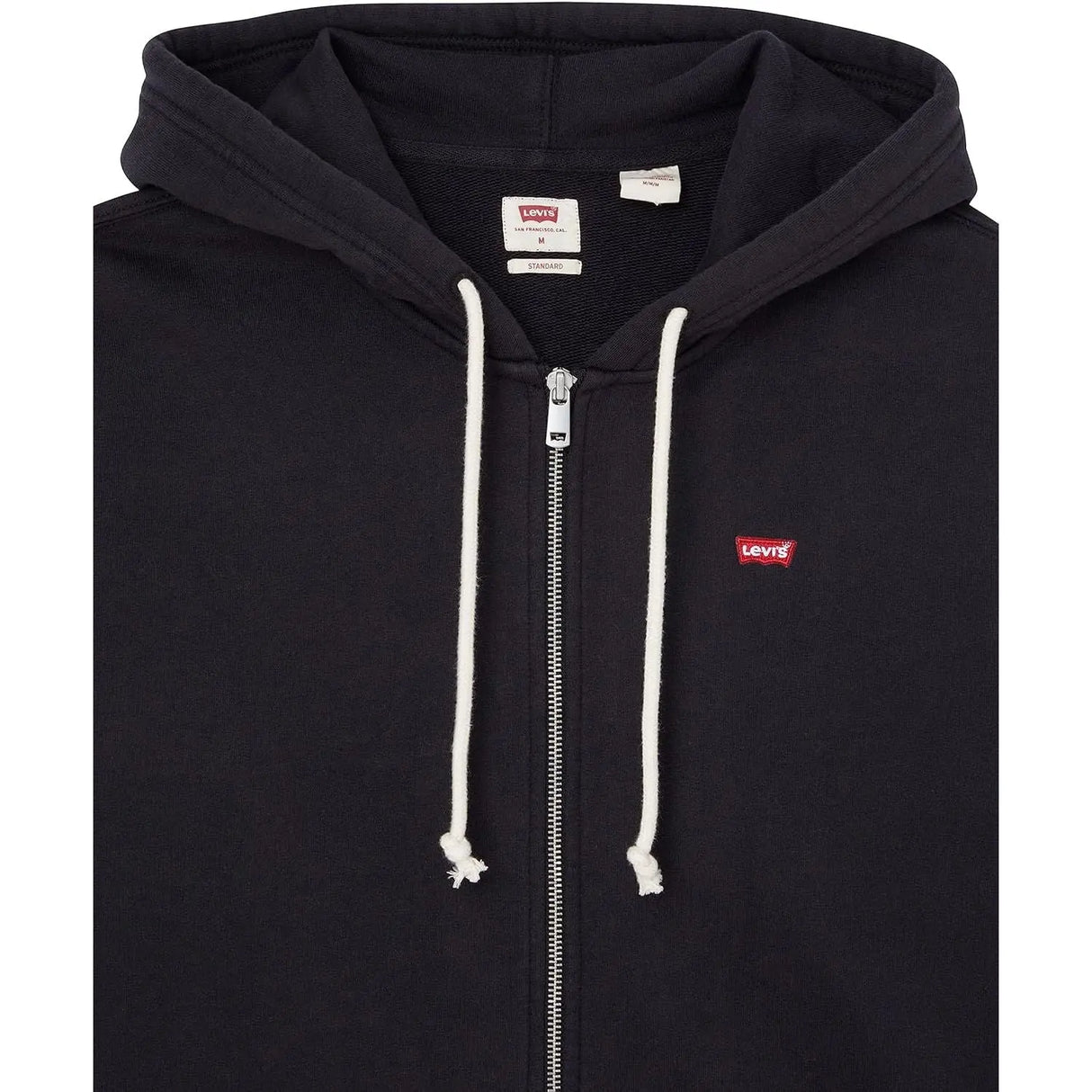 Felpa LEVIS Uomo NEW ORIGINAL ZIP UP Nero