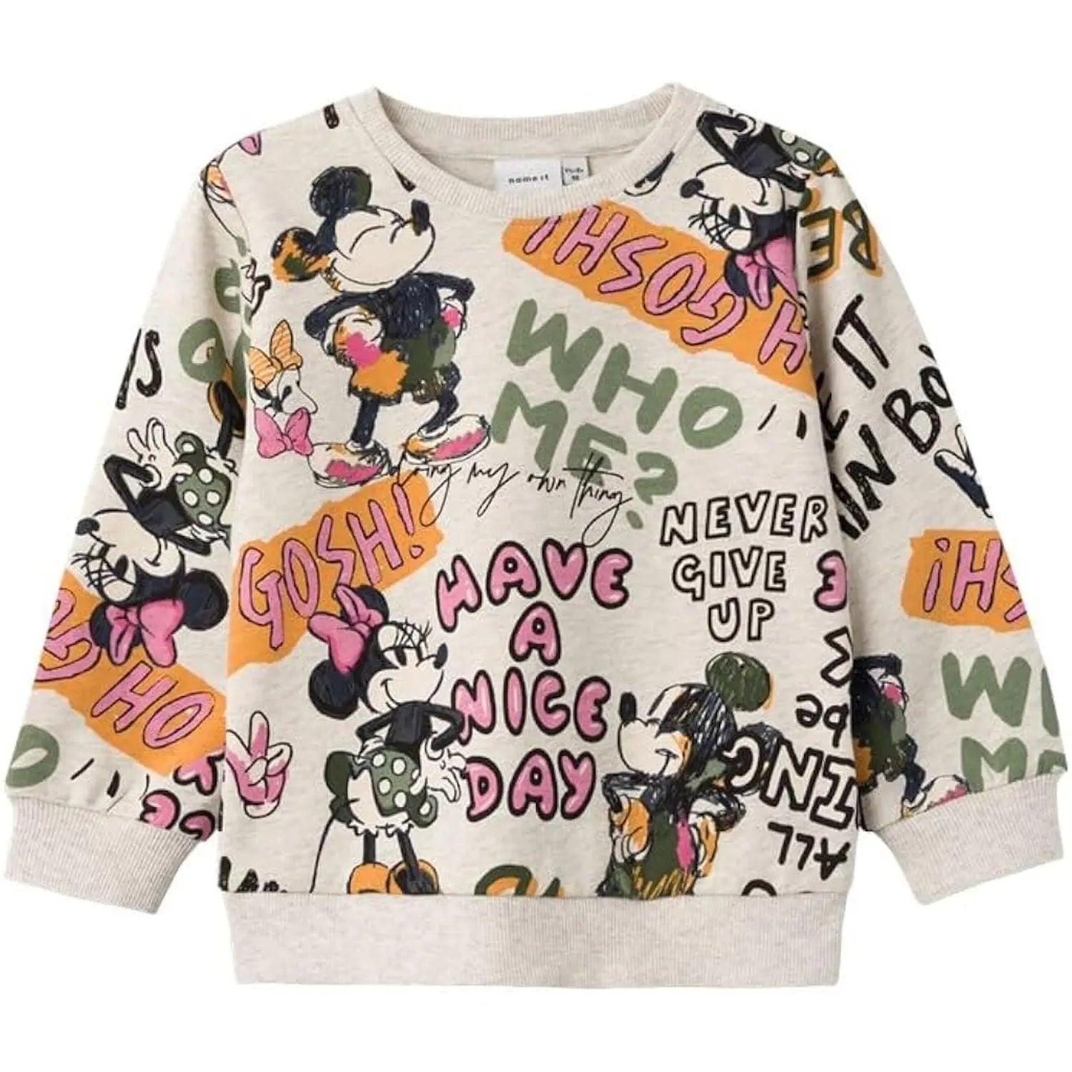 Felpa NAME IT Bambina SIMI MINNIE Multicolore NAME IT  Angolo dello Sport