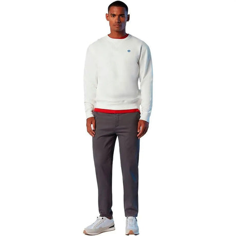 Felpa NORTH SAILS Uomo LOGO Bianco
