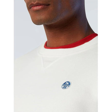 Felpa NORTH SAILS Uomo LOGO Bianco