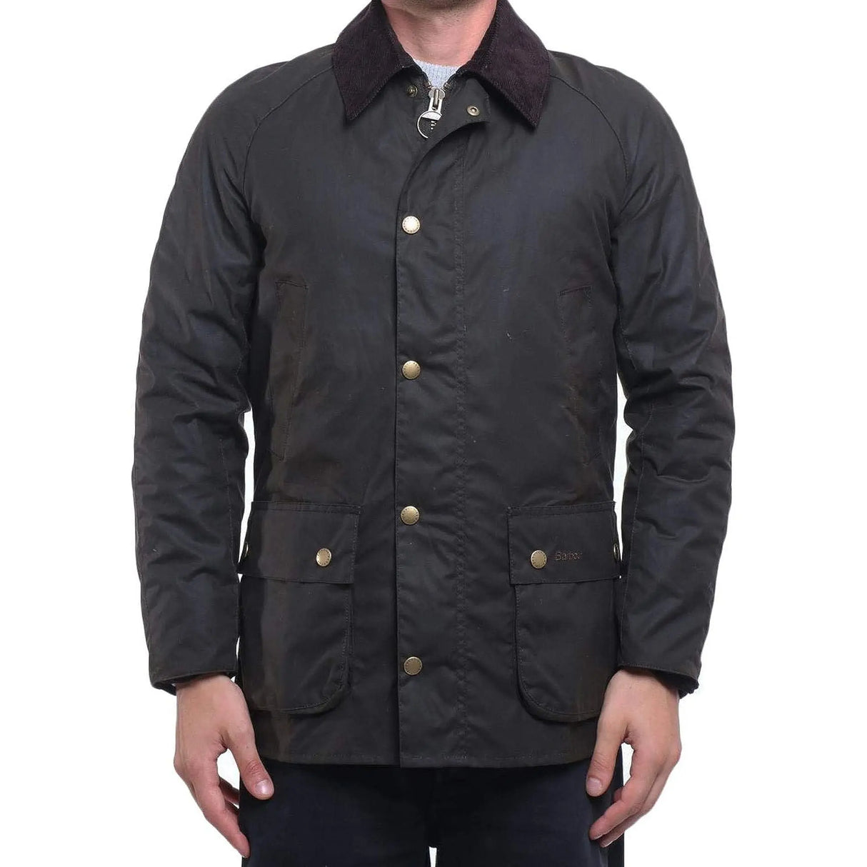 Giubbotto BARBOUR Uomo ashby wax Verde
