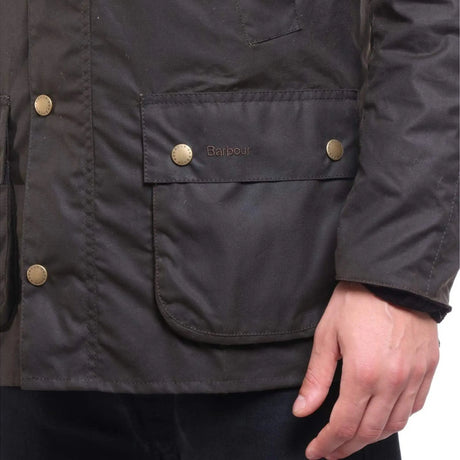 Giubbotto BARBOUR Uomo ashby wax Verde