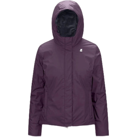 Giubbotto K-WAY Donna LILY MICRO RIPSTOP PRIME MARMO Viola