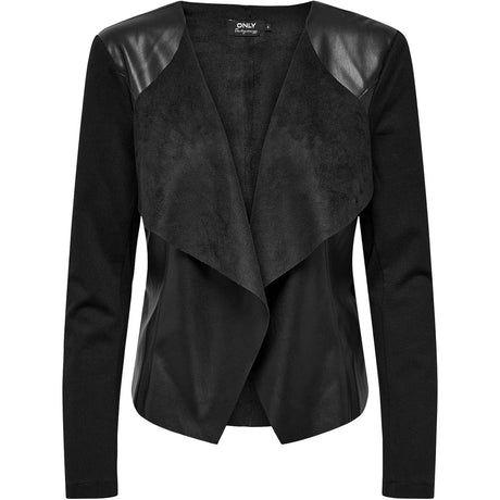 Giubbotto ONLY Donna NEW SOUND FAUX LEATHER Nero