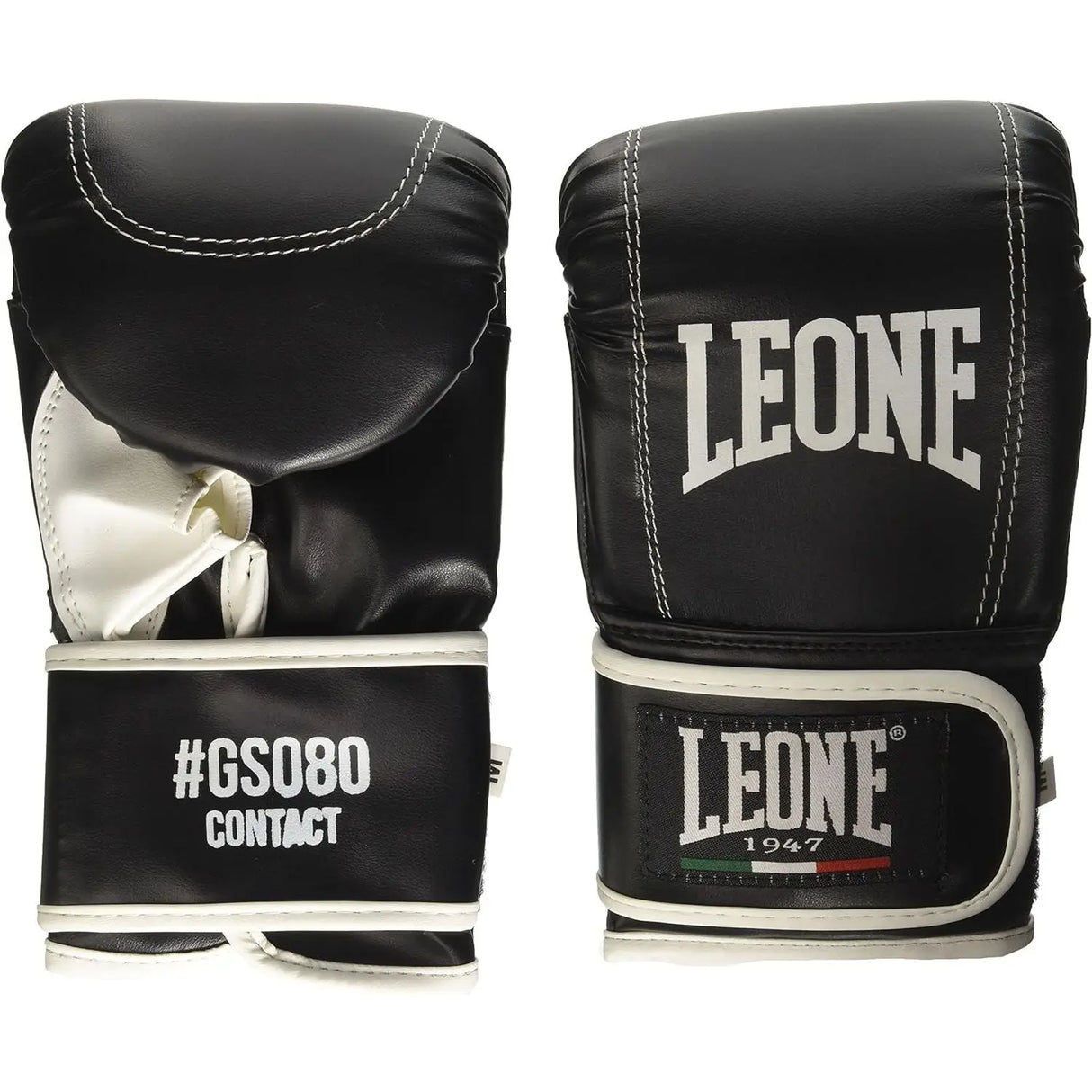 Guanti Sportivi LEONE Unisex sacco contact Nero LEONE  Angolo dello Sport