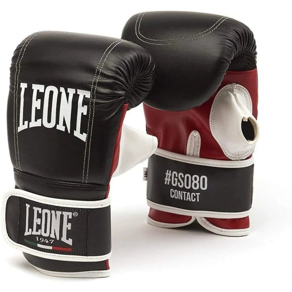 Guanti Sportivi LEONE Unisex sacco contact Nero LEONE  Angolo dello Sport