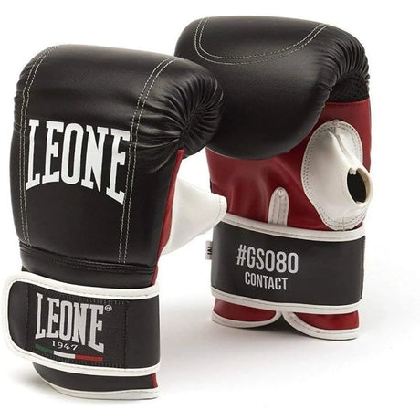 Guanti Sportivi LEONE Unisex sacco contact Nero LEONE  Angolo dello Sport