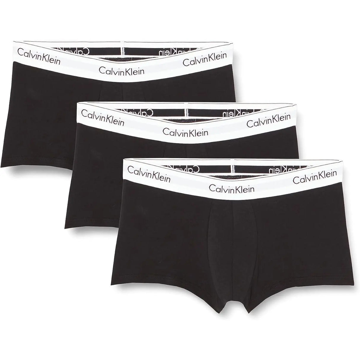 Intimo CALVIN KLEIN Uomo LOW RISE TRUNK 3PK Nero