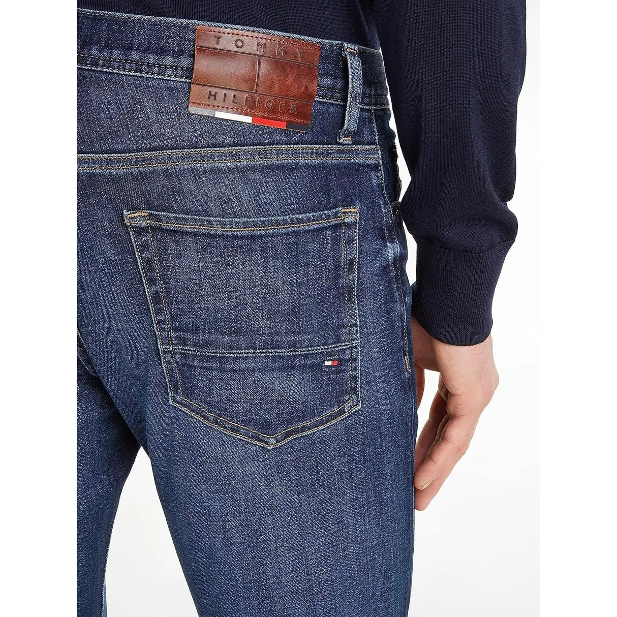 Jeans TOMMY HILFIGER Uomo SLIM BLEECKER PSTR M Denim