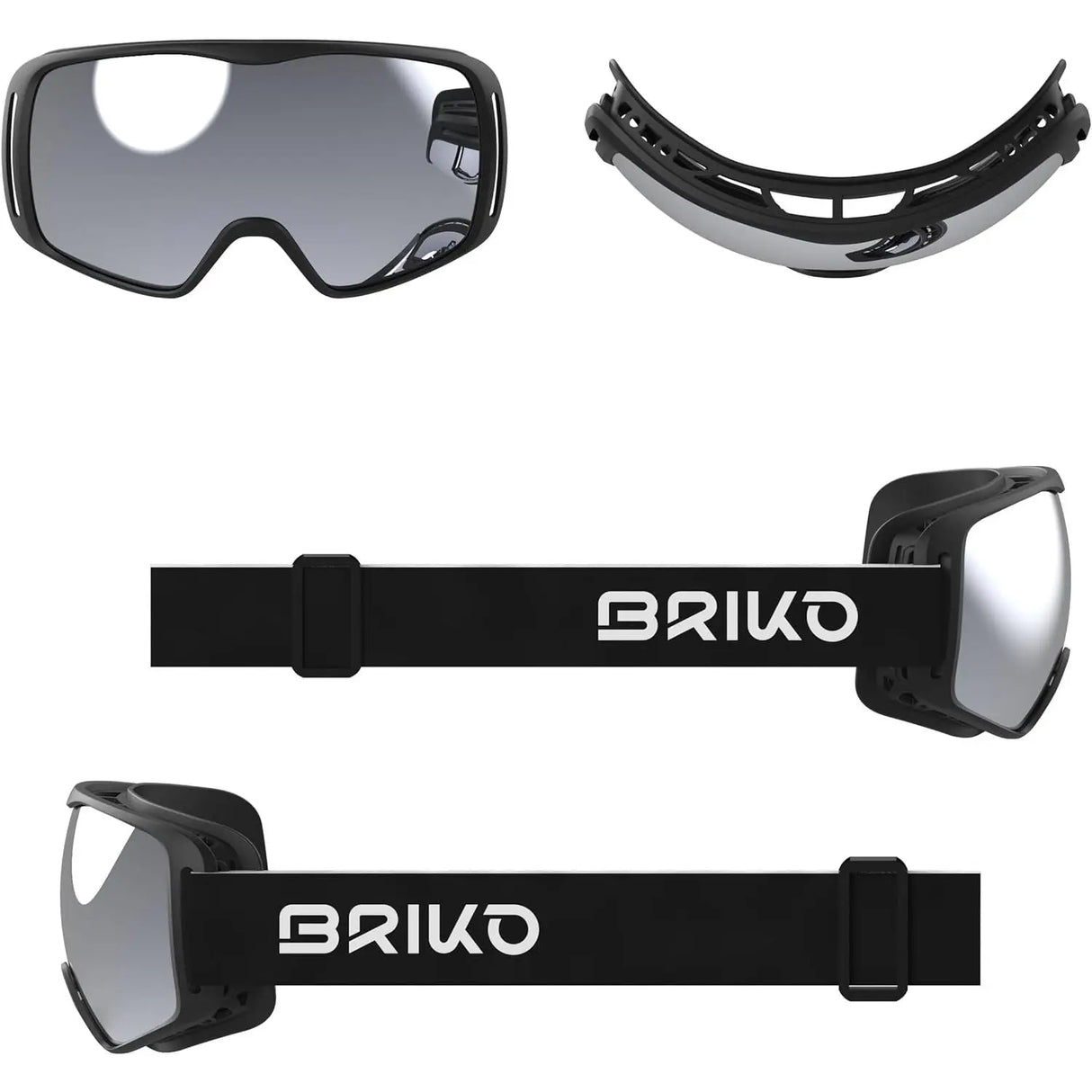 Maschera Sci BRIKO Donna CORTINA Nero