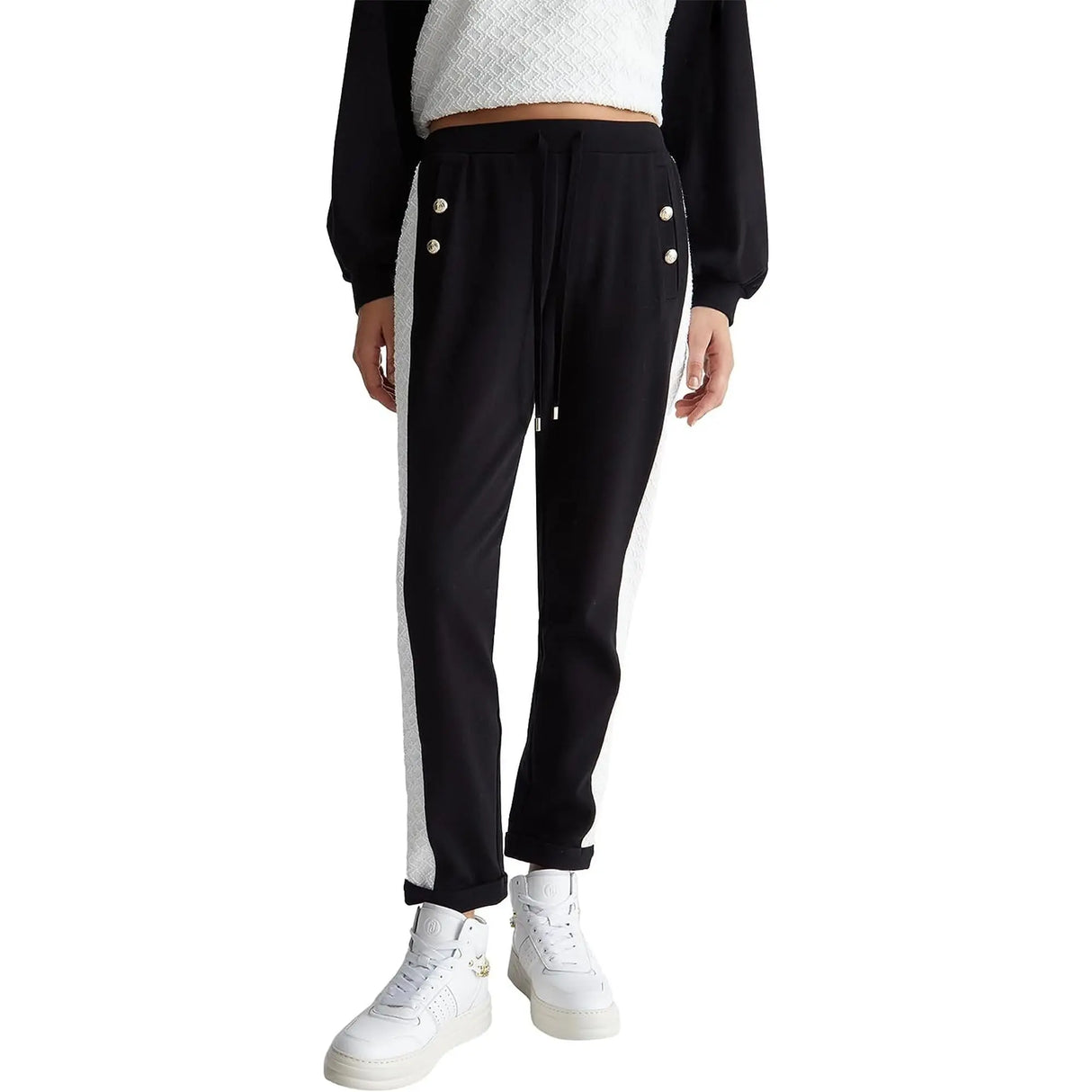 Pantalone LIU JO Donna JERSEY Nero
