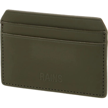 Portafoglio RAINS Donna card holder Verde
