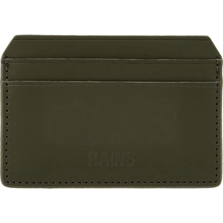 Portafoglio RAINS Donna card holder Verde