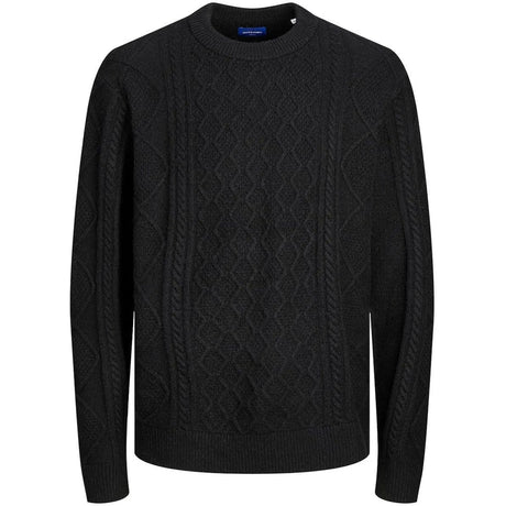 Pullover JACK JONES Uomo VILLERAY CABLE Nero