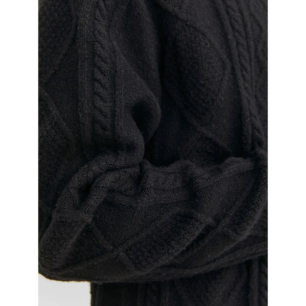 Pullover JACK JONES Uomo VILLERAY CABLE Nero