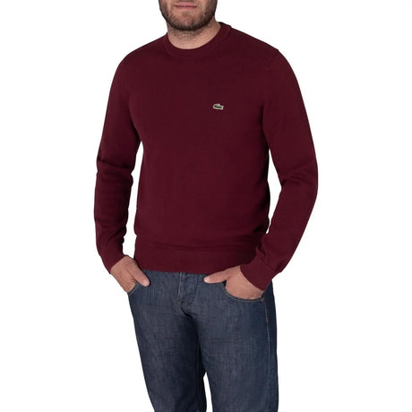 Pullover LACOSTE Uomo Bordeaux