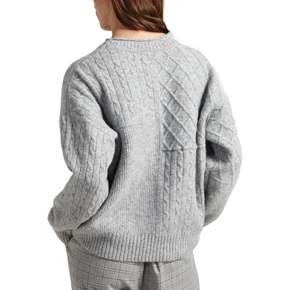 Pullover PEPE JEANS Donna ERIKA Grigio PEPE JEANS  Angolo dello Sport