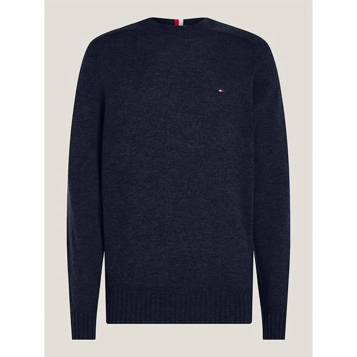 Pullover TOMMY HILFIGER Uomo MULTI HTR MERINO CRE Blu