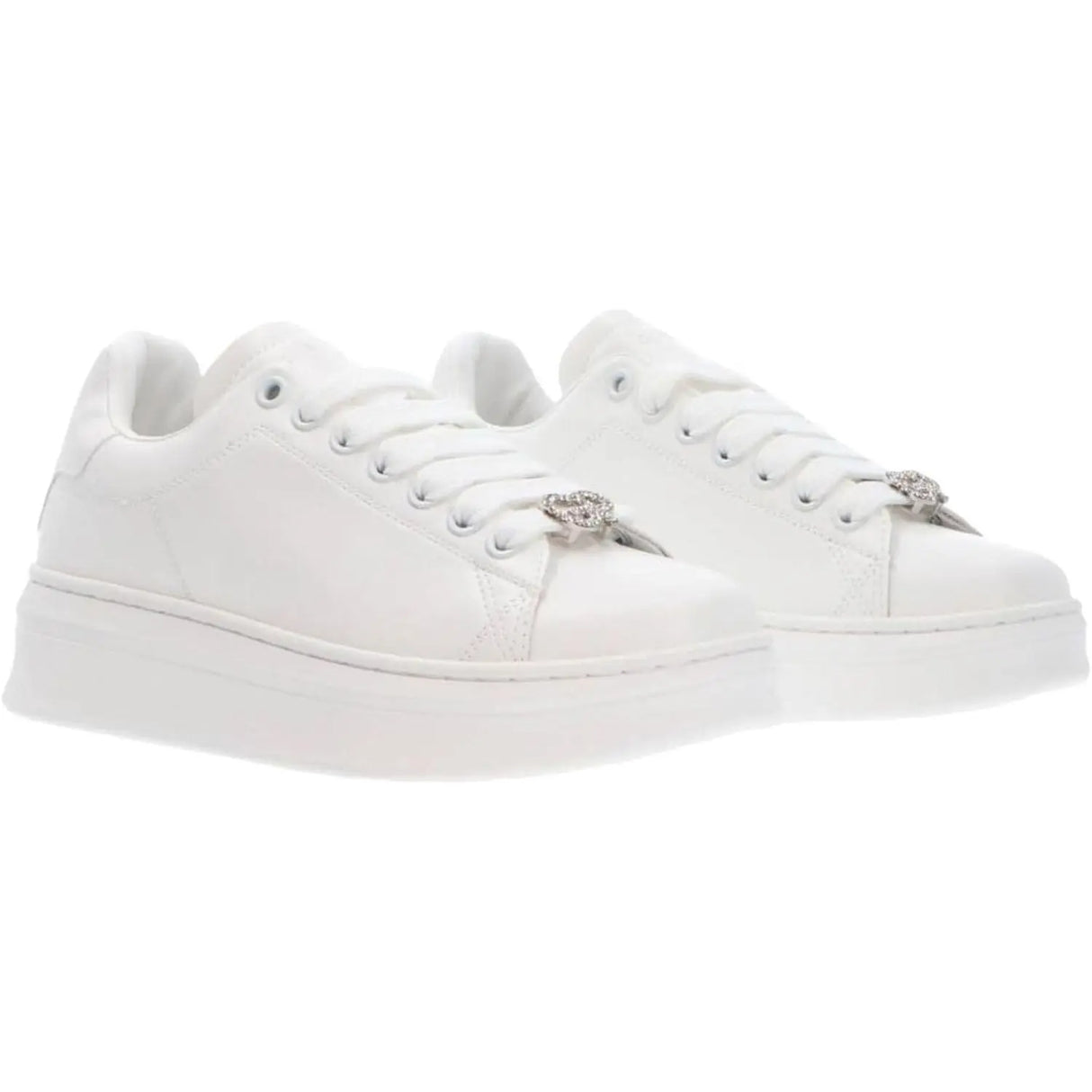 Sneakers GAELLE Donna ADDICT ECO PASSALACCIO Bianco GAELLE  Angolo dello Sport