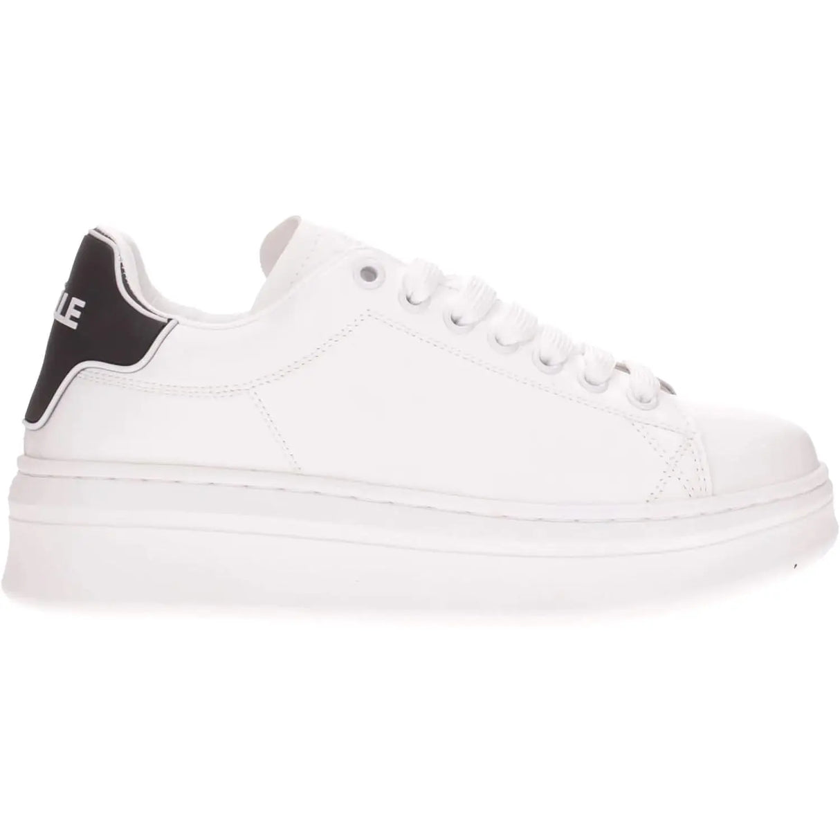 Sneakers GAELLE Donna ADDICT ECO TALLONE GOMMA Bianco GAELLE  Angolo dello Sport