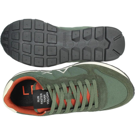 Sneakers SUN 68 Uomo TOM SOLID NYLON Verde