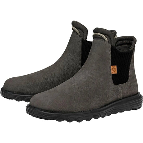 Stivaletti HEYDUDE Uomo BRANSON BOOT CRAFT LEATHER Grigio