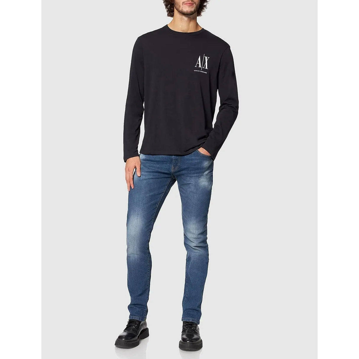 T-shirt ARMANI EXCHANGE Uomo Navy