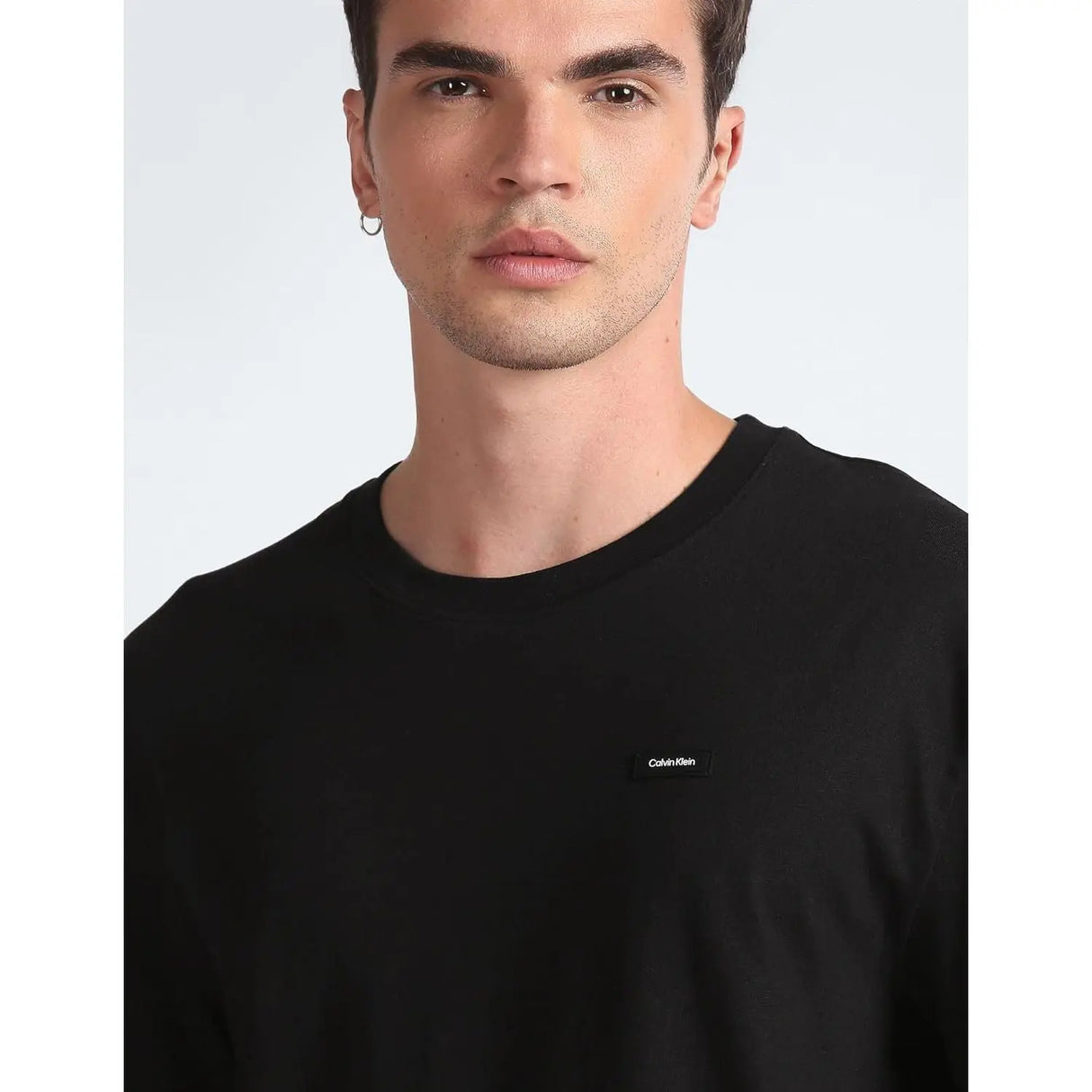 T-shirt CALVIN KLEIN Uomo Nero CALVIN KLEIN  Angolo dello Sport