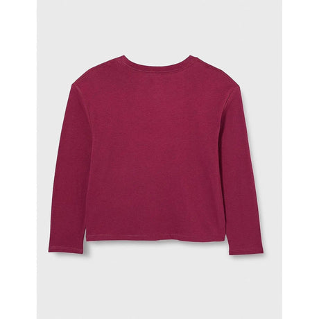 T-shirt LEVIS Bambina MEET AND GREET GLITTER BAT Bordeaux