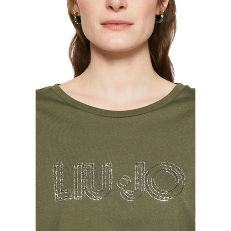 T-shirt LIU JO Donna M/C Verde LIU JO  Angolo dello Sport
