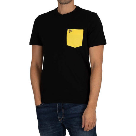 T-shirt LYLE & SCOTT Uomo PLAIN Nero