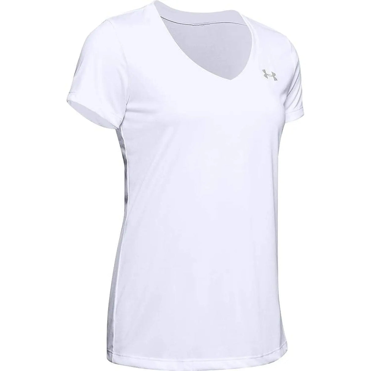 T-shirt Sportiva UNDER ARMOUR Donna SOLID Bianco