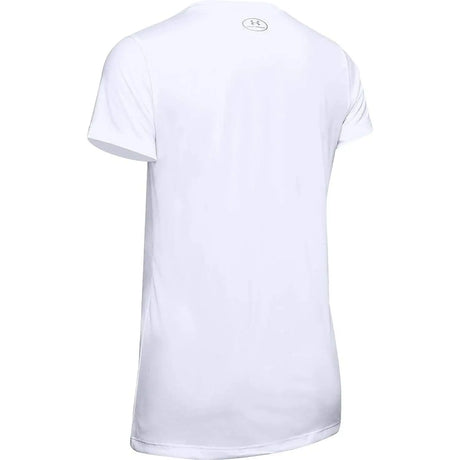 T-shirt Sportiva UNDER ARMOUR Donna SOLID Bianco