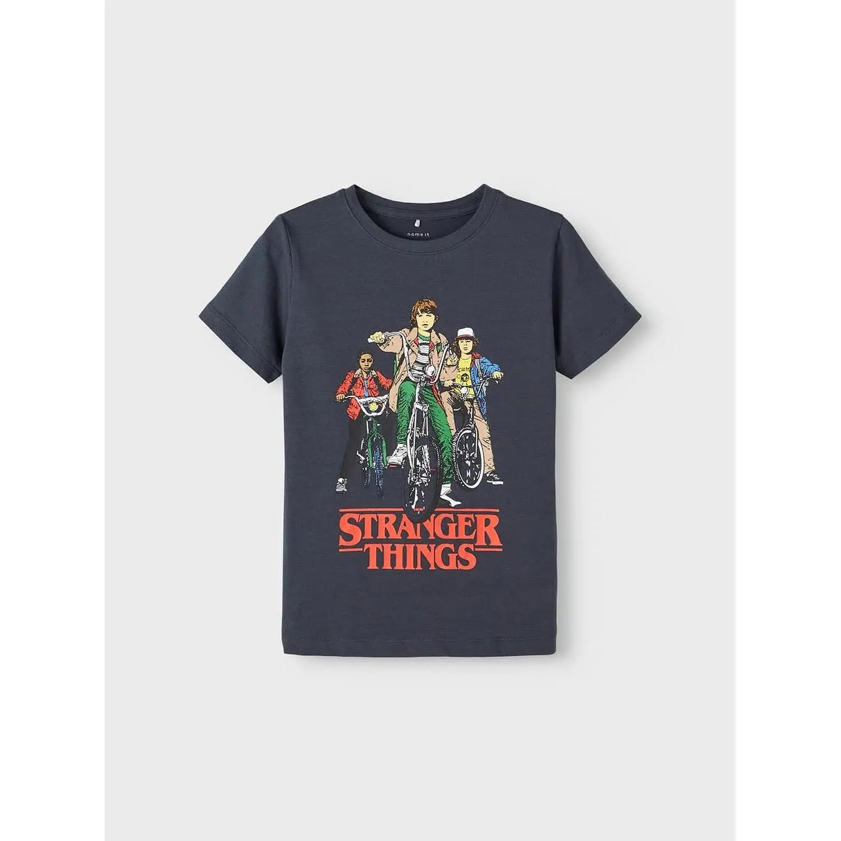 Top NAME IT Bambino ASUR STRANGER Nero
