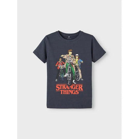 Top NAME IT Bambino ASUR STRANGER Nero